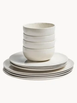 Vajilla de porcelana Zuma by Serax X Kelly Wearstler, 4 comensales (12 pzas.)