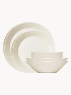 Vajilla de vitroporcelana Teema, 2 comensales (8 pzas.)