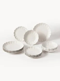 Vajilla Sabina, 4 comensales (12 pzas.)