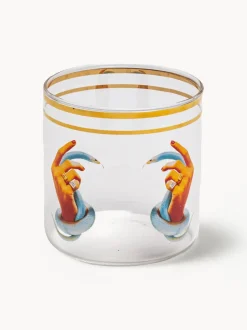 Vaso de agua Hands With Snakes