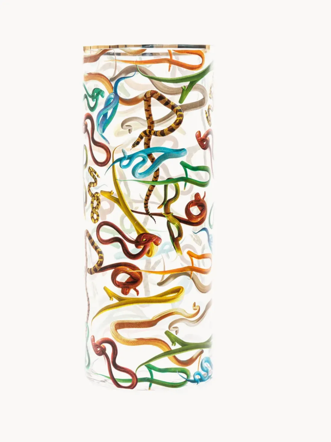 Vaso de vidrio Snakes, 50 cm