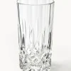 Vasos altos con relieve de cristal George, 4 uds.