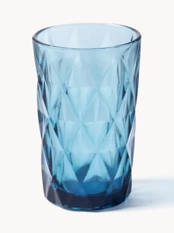 Vasos altos con relieves Colorado, 4 uds.