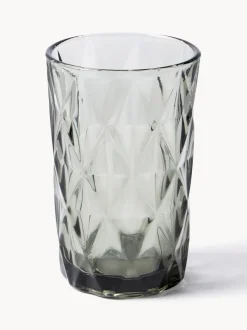 Vasos altos con relieves Colorado, 4 uds.