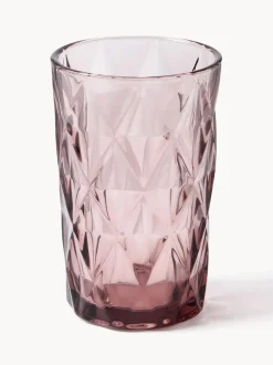 Vasos altos con relieves Colorado, 4 uds.