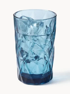 Vasos altos con relieves Colorado, 4 uds.