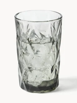 Vasos altos con relieves Colorado, 4 uds.