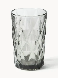 Vasos altos con relieves Colorado, 4 uds.