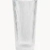 Vasos altos con relieves Pilastro, 4 uds.