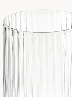 Vasos altos soplados Aleo, 4 uds.