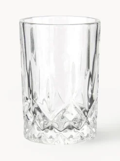 Vasos chupito con relieve Harvey, 4 uds.