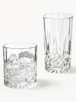 Vasos con relieves George, 8 uds.