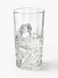 Vasos con relieves George, 8 uds.