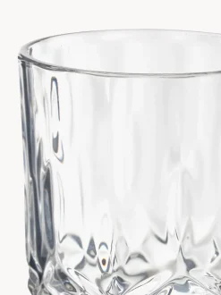 Vasos con relieves George, 8 uds.