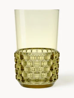 Vasos con relieves Jellies, 4 uds.