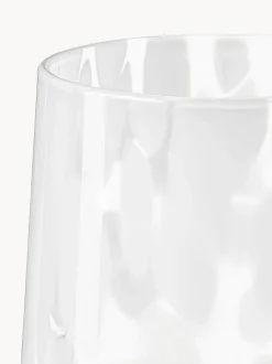 Vasos de agua artesanales con estampado de lunares Oakley, 4 uds.
