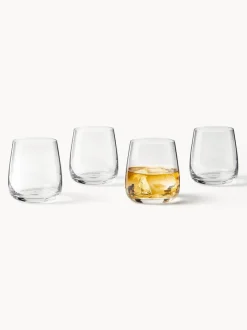 Vasos de agua artesanales Ellery, 4 uds.