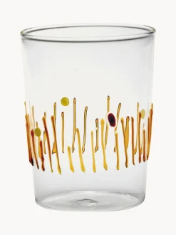 Vasos de agua artesanales Quattro Stagioni, 4 uds.