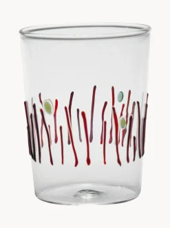 Vasos de agua artesanales Quattro Stagioni, 4 uds.
