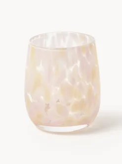 Vasos de agua artesanales Yava, 4 uds.