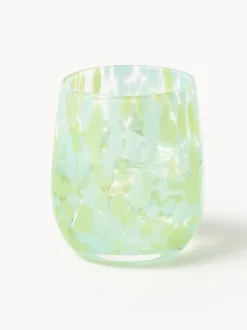Vasos de agua artesanales Yava, 4 uds.