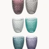 Vasos de agua Castle, 6 uds.