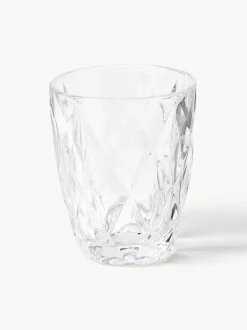 Vasos de agua con relieve Colorado, 4 uds.