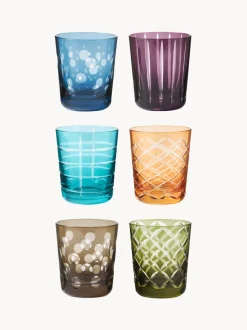 Vasos de agua Cuttings, 6 pzas.