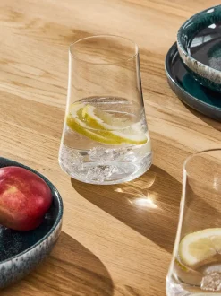 Vasos de agua de cristal Gwenda, 6 uds.