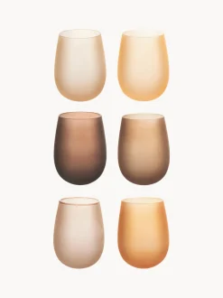 Vasos de agua Happy Hour, 6 uds.
