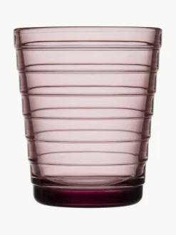 Vasos de agua soplados Aino Aalto, 2 uds.