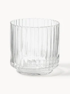 Vasos de agua soplados Aleo, 4 uds.