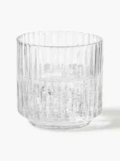 Vasos de agua soplados Aleo, 4 uds.