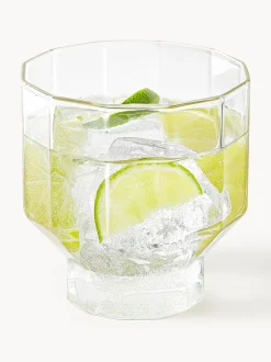 Vasos de agua soplados Angoli, 4 uds.