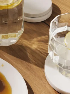 Vasos de agua soplados Angoli, 4 uds.