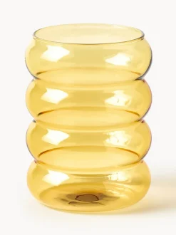 Vasos de agua soplados Bubbly, 4 uds.