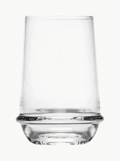Vasos de agua soplados Dune, 4 uds.