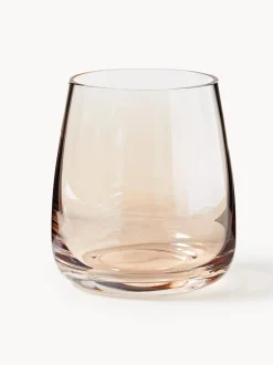 Vasos de agua soplados Ellery, 4 uds.