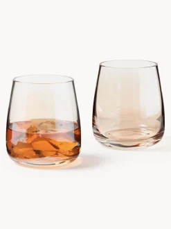 Vasos de agua soplados Ellery, 4 uds.