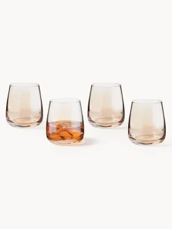 Vasos de agua soplados Ellery, 4 uds.