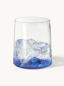 Vasos de agua soplados Hadley, 4 uds.