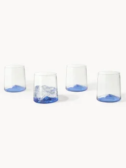 Vasos de agua soplados Hadley, 4 uds.