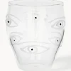 Vasos de agua soplados Oculus, 4 uds.
