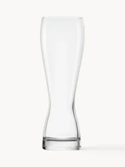 Vasos de cerveza de cristal Grandezza, 6 uds.