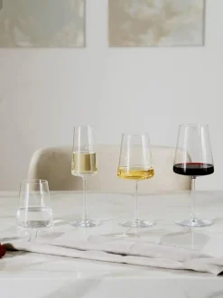 Vasos de cristal en forma de cono Power, 6 uds.