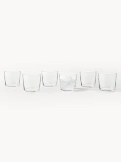 Vasos de cristal fino Gio, 6 uds.