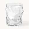 Vasos de forma orgánica Sorgente, 6 uds.
