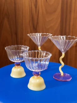 Vasos de vidrio borosilicato Tulip, 2 uds.