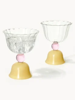 Vasos de vidrio borosilicato Tulip, 2 uds.