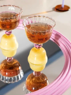 Vasos de vidrio borosilicato Tulip, 2 uds.